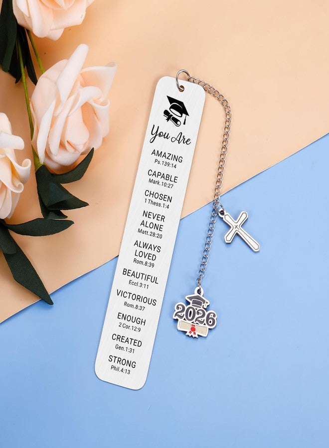 KINMES Senior Gifts for Girls 2026 - Class of 2026 Gifts, 2026 Graduation Bookmark Gifts for Her Him, Senior Night Gifts for Middle High School Seniors College Student Nurse, College Graduation Gifts for Her - Image 4