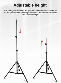 RATSAW 100 Inches Projector Screen with Stand Portable Hanging or Stand Projector Screen 16:9 High Contrast Work In Ambient Light Compact Size Easy Setup Idea for Home Cinema Backyard Party  - Image 5