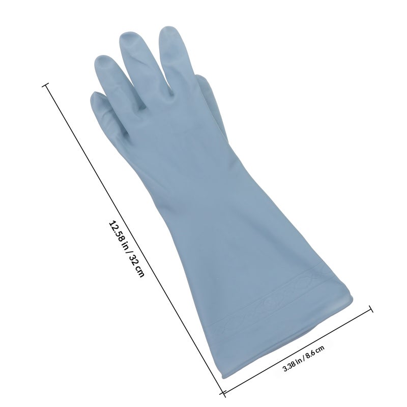4 pairs of Dish Washing Gloves Bowls Pot Pan Washing Gloves Cleaning Gloves Laundry Gloves (L) - Image 2
