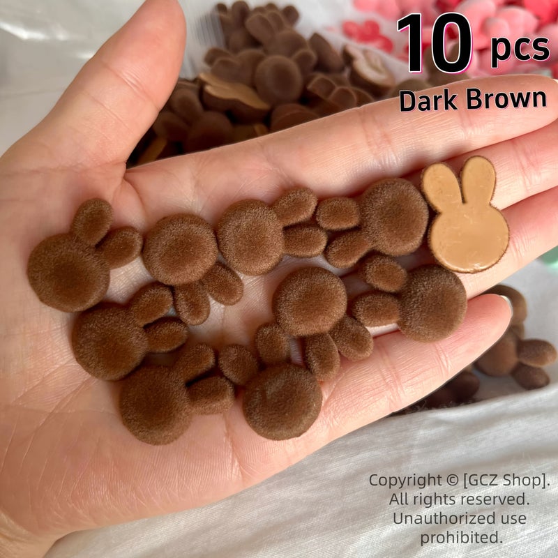 طقم حبات راتنج الأرنب المصغر من ويستيريا C لصنع المجوهرات DIY وسحر حافظة الهاتف - Image 3