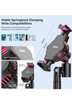 Excefore Cell Phone Stand with Phone Cooler, Semiconductor Cooling Cell Phone Stand, Adjustable Angle Phone Stand for Desk Cell Phone Holder Flexible Phone Stand Holder  - Image 5