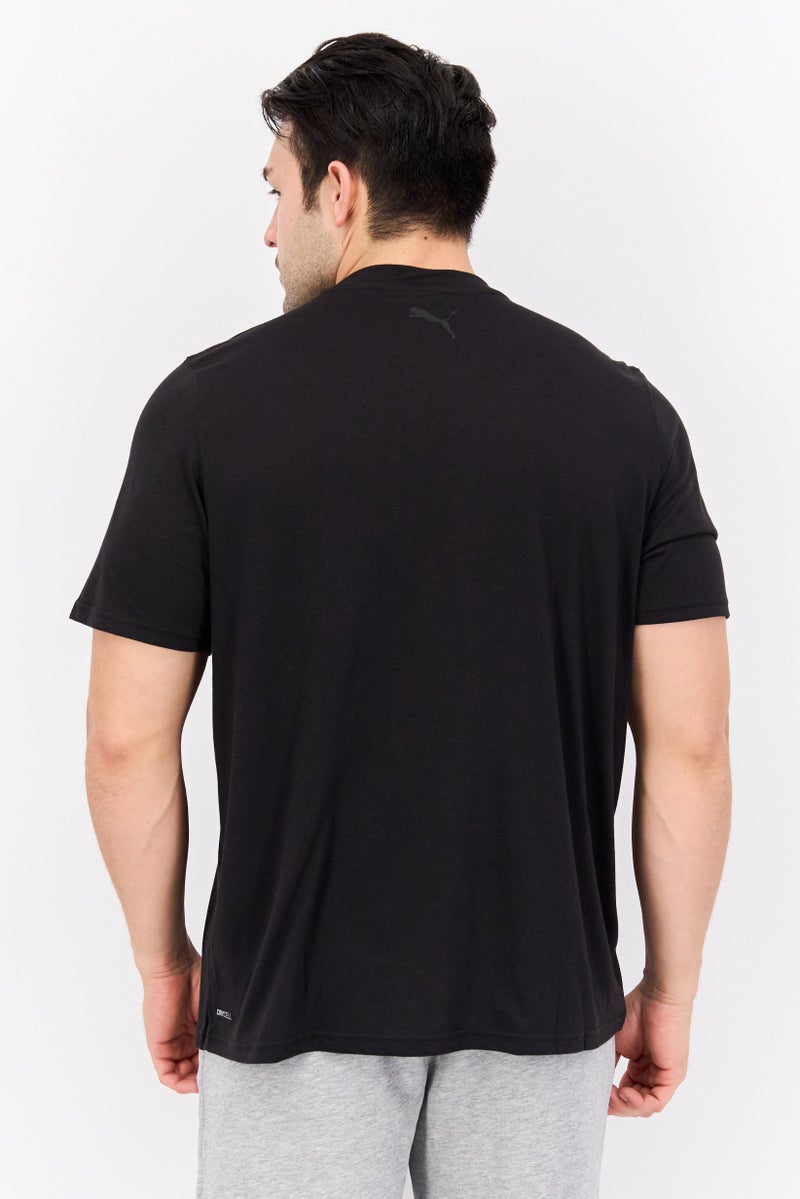 PUMA Men Sportswear Fit Short Sleeve Outdoor T Shirt, Black - Image 3