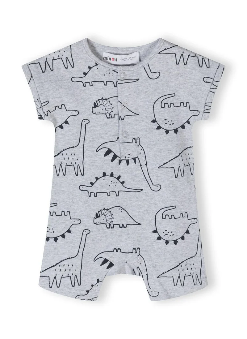 MINOTI 2-Pack Baby Rompers with Short Sleeves and Snap Closures