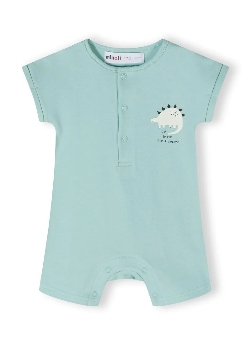 MINOTI 2-Pack Baby Rompers with Short Sleeves and Snap Closures