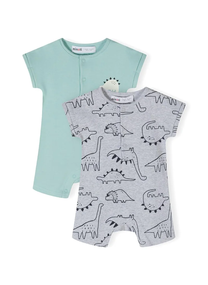 مينوتي Baby 2 Pack Short Sleeve Rompers