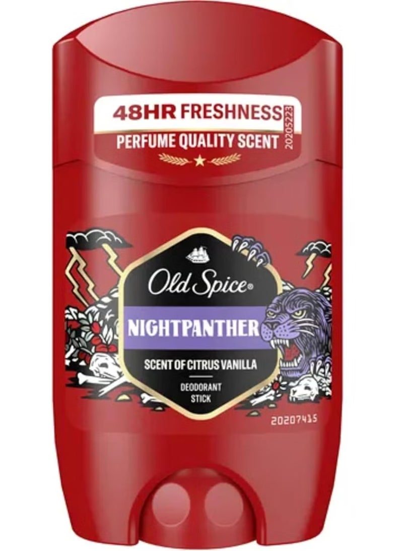 Nightpanther Scent Of Citrus Vanilla Deodorant Stick