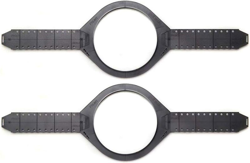 PB LC80i Rough-in Brackets for Polk 8" Round in-Ceiling & in-Wall Speakers, Compatible with MC80, RC80i, and 80 F/X-LS Speakers, Adjustable Arms & Wings, Easy to Install, 1 Pair