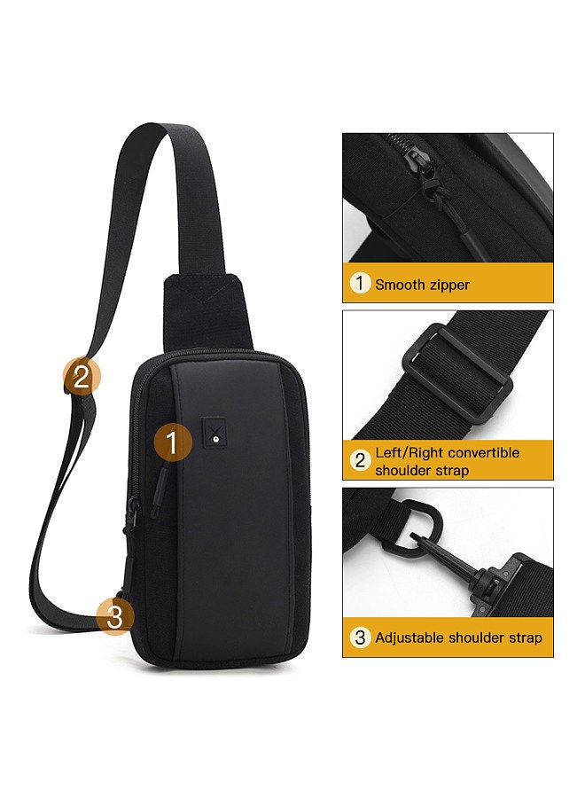 Generic Sling Backpack for Men Women Lightweight Chest Bag Crossbody Shoulder Bag Daypack  - Image 5