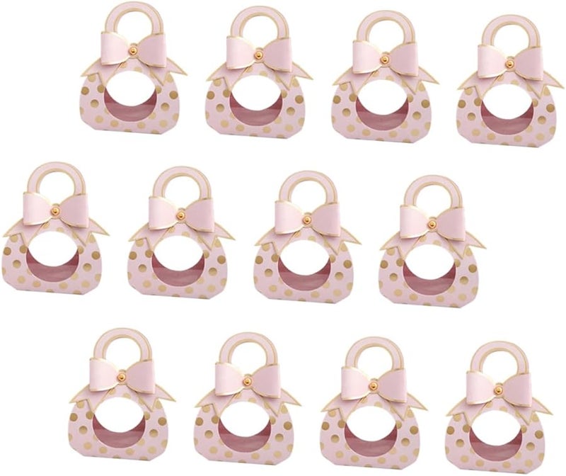 Pink Candy Storage Boxes With Transparent Window For Wedding Favors Party Packaging 50pcs - Image 2