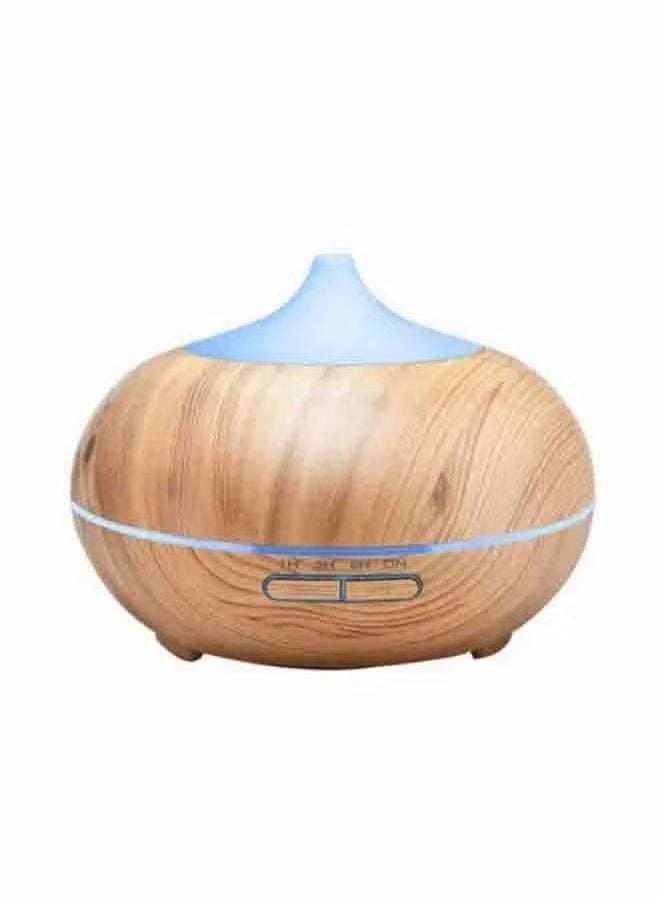 HOMESTAR 500ML Aromatherapy Essential Oil Diffuser Wood Grain Remote Control Ultrasonic Air Humidifier Cool with 7 Color LED Light - Image 4