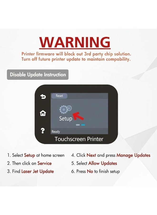 APLUS 207A/W2210A/W2211A/W2212A/W2213A Compatible Toner Cartridge for HP Color LaserJet Pro M255, MFP M282, M283 Series - High Yield Black & Color Set - Image 5