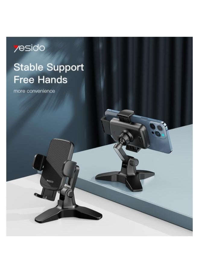 Yesido C181 360 Degree Rotation Horizontal And Vertical Screen Different Visual Free Adjust Phone Holder  - Image 2