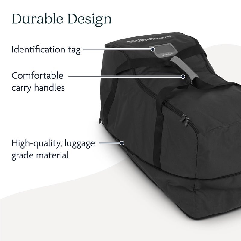 UPPAbaby Travel Bag for Aria and Mesa Infant Car Seats - Easy-Carry Handles + Durable Design with TravelSafe Protection - Image 4