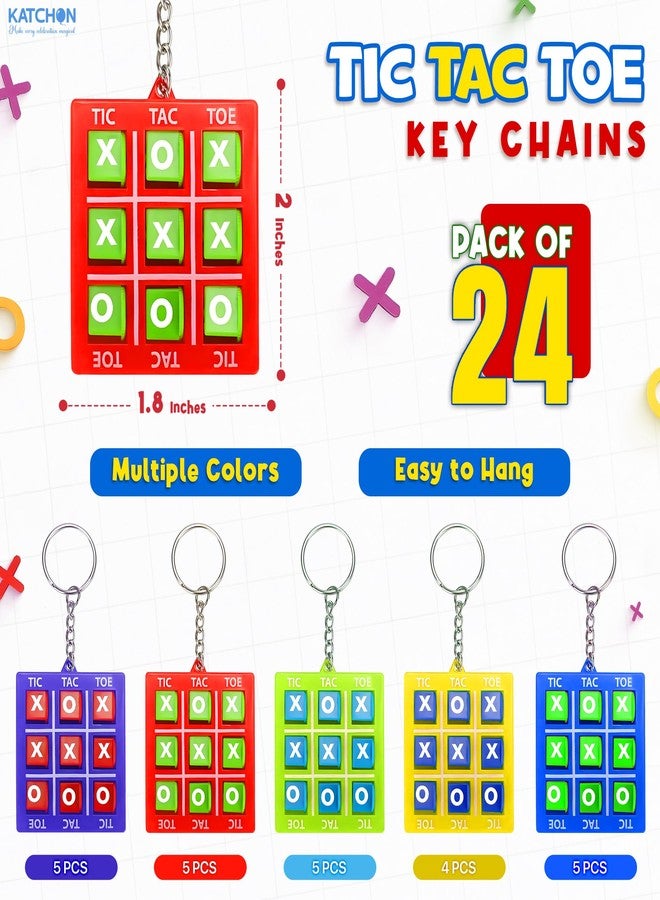 كاتشون لعبة تيك تاك تو من كاتش أون - عبوة من 24 قطعة | هدايا عيد الميلاد للأطفال من 4 إلى 8 سنوات، ومن 8 إلى 12 سنة، هدايا حفلات أعياد الميلاد | هدايا لأكياس الهدايا، سلاسل مفاتيح بالجملة، حشوات بيناتا، جوائز صفية، هدايا رأس السنة - Image 2