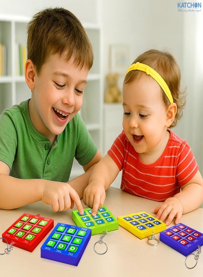 كاتشون لعبة تيك تاك تو من كاتش أون - عبوة من 24 قطعة | هدايا عيد الميلاد للأطفال من 4 إلى 8 سنوات، ومن 8 إلى 12 سنة، هدايا حفلات أعياد الميلاد | هدايا لأكياس الهدايا، سلاسل مفاتيح بالجملة، حشوات بيناتا، جوائز صفية، هدايا رأس السنة - Image 5