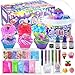 Elover Clear Slime Making Kits with Premade Slime for Kids DIY with 35 Sets Addins Jumbo Kit for 612 Years Old Girls Boys Present Party Favors Kids - Image 2