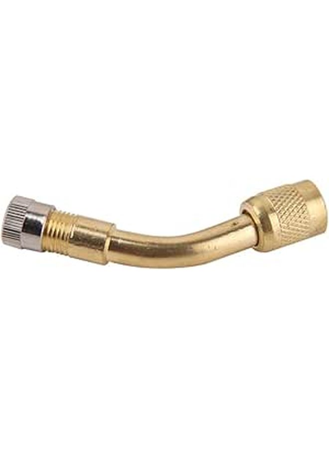 135 Degree Tire Valve Extension Metal Bar for Easy Access Cars Motorcycles Bicycles - Image 1