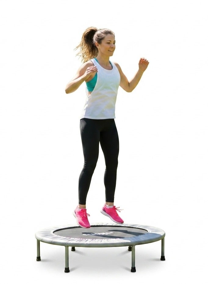 Axox Fitness Aerobic Bouncer Trampoline 38 Inch, High Bounce Mini Fitness Trampoline for Adults, Cardio Workout Rebounder, HIIT Exercise Equipment for Home Gym, Fat Burning, Aerobic Training, 100 kg Capacity - Image 1