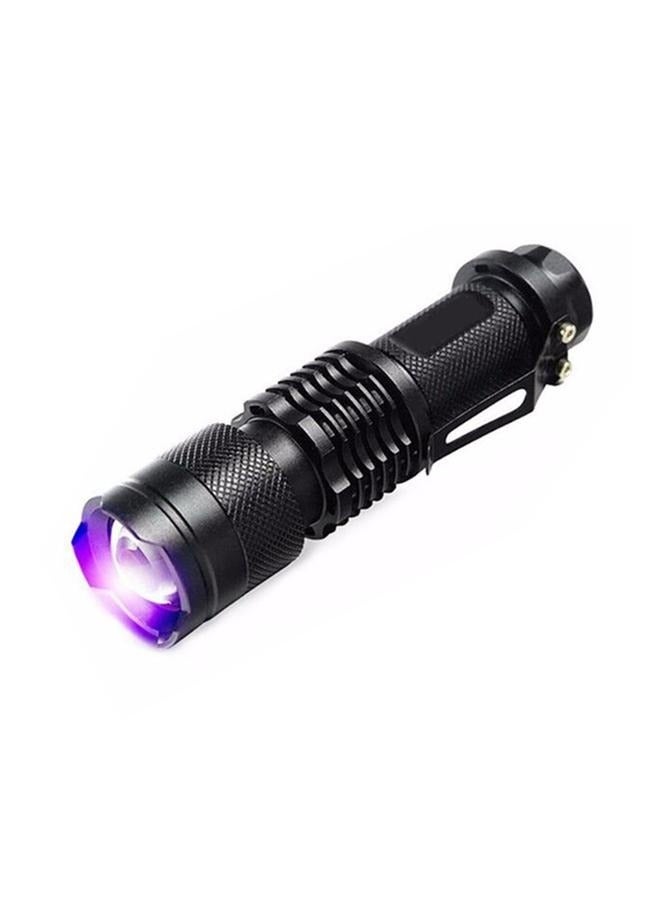 Black Light UV Flashlight LED 7w 300lm Zoomable Ultraviolet Blue Light Torch for Dog Pet Urine Detector Fluorescent Minerals - Image 1