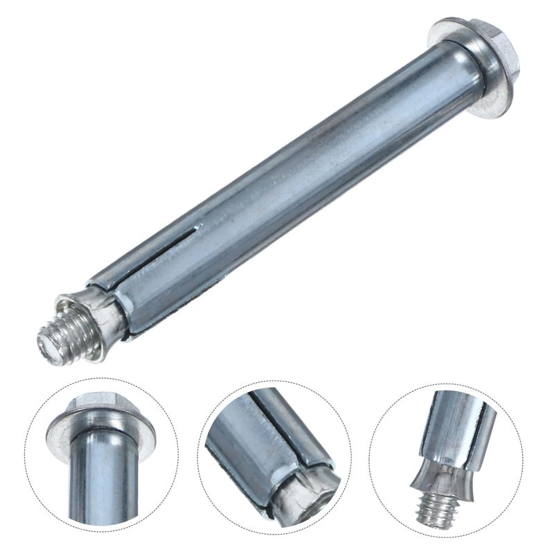 10 قطعة 10 مم × 50 مم براغي تمدد مجلفنة لرصف الطرق والجدران الجافة - Image 5