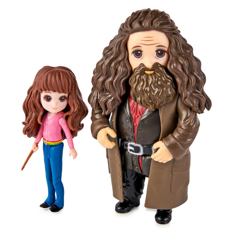 Wizarding World Harry Potter, Magical Minis Hermione and Rubeus Hagrid Friendship Set with Creature, Kids Toys for Ages 5 and up - Image 5