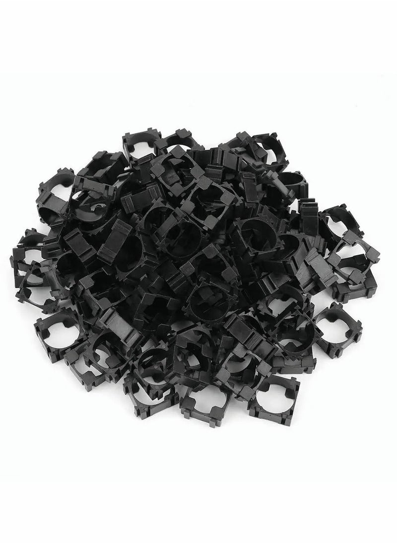 Excefore Battery Holders,18650 Li-ion Battery Holder Stand Cylindrical Battery Pack Bracket,100Pcs  - Image 1