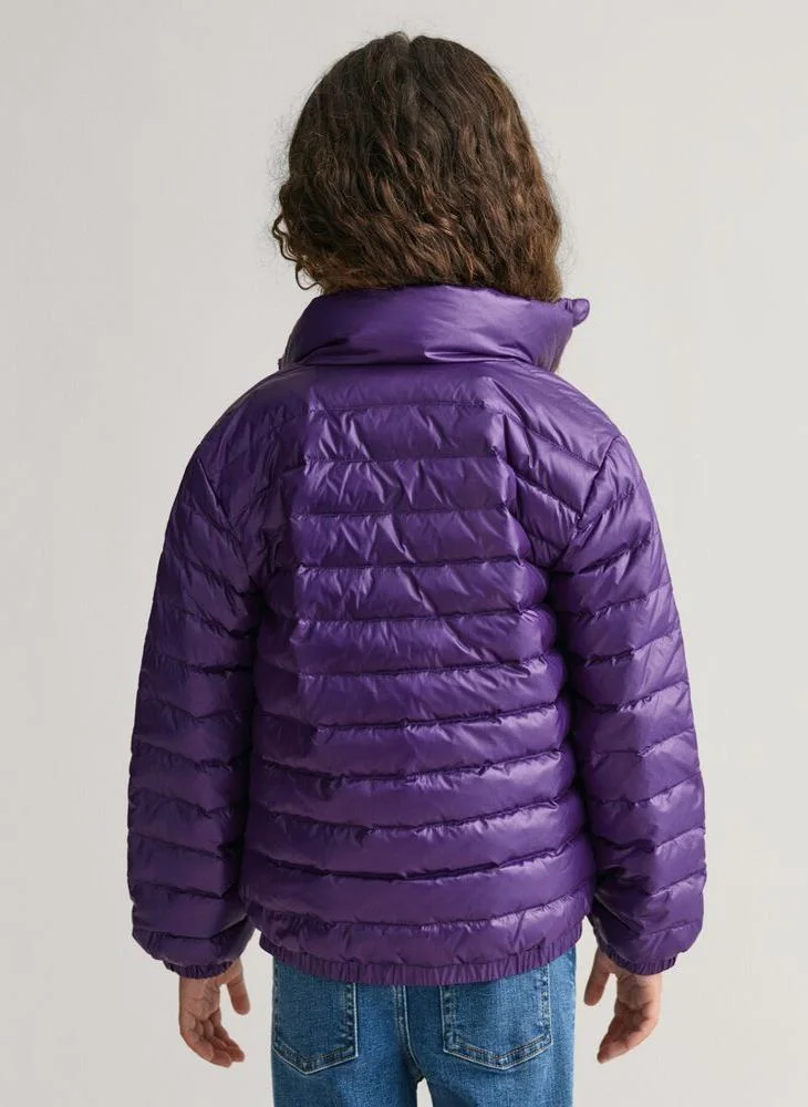 GANT Kids Shiny Lightweight Padded Down Jacket