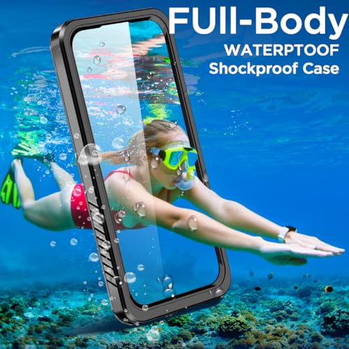 AICase Waterproof Case for Samsung Galaxy S26 Ultra Clear MagSafe Water Proof Snowproof,Dustproof and Shockproof,IP68 Real 360 Full Body Protection Fully Sealed Underwater Cover for Galaxy S26 Ultra - Image 4