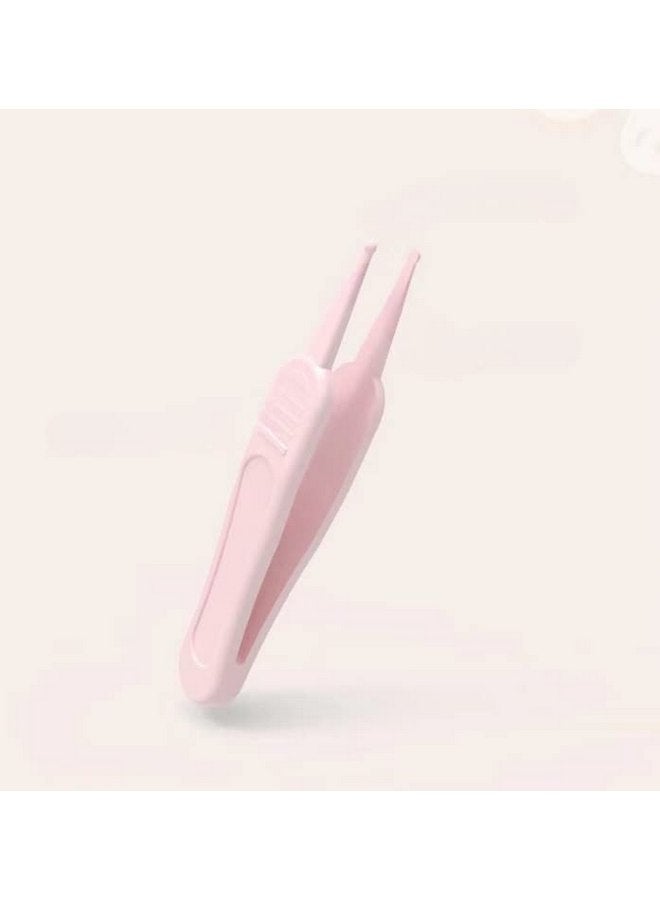 PandaEar Baby Nail Manicure Pedicure Grooming Care Kit (4 Pack)| Clippers Scissors File Tweezers | Newborn Infant Toddler Kids|1 Months Plus (Pink) - Image 5