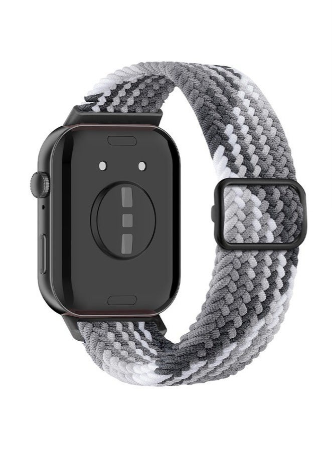 حَبْل تِك مناسبة لساعة Huawei Watch Fit 3/Fit 4/Fit 4 Pro بحزام من النايلون المنسوج القابل للتعديل - Image 2