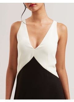 Ted Baker Contrast Detail Side Slit Dress  - Image 3