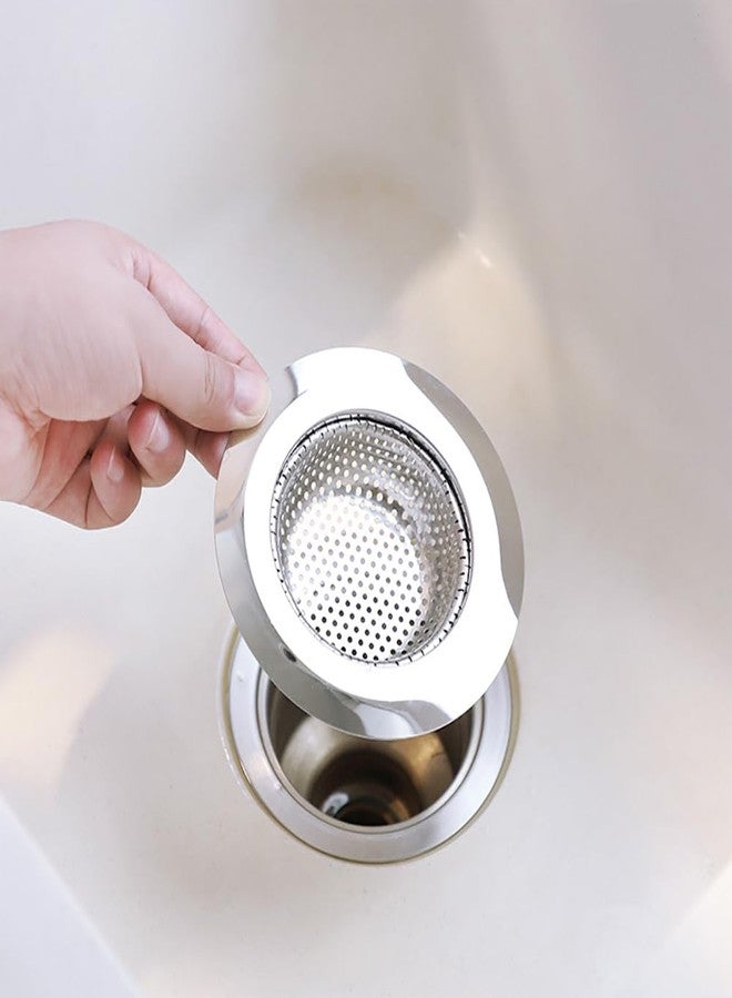 ccHuDE 2 Pcs 11.5cm Stainless Steel Sink Strainers Sink Drain Baskets Small Basket Food Catchers Sink Drainers Drain Filters Kitchen Sink Baskets - Image 5
