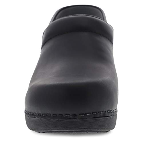 Dansko XP 2.0 Clogs – Lightweight Slip-Resistant Footwear for Comfort and Support – Ideal for Long Standing Professionals – Nursing, Veterinarians, Black Waterproof Pull Up 7.5-8 Wide US - Image 4