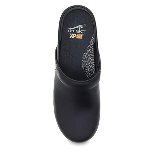 Dansko XP 2.0 Clogs – Lightweight Slip-Resistant Footwear for Comfort and Support – Ideal for Long Standing Professionals – Nursing, Veterinarians, Black Waterproof Pull Up 7.5-8 Wide US - Image 2