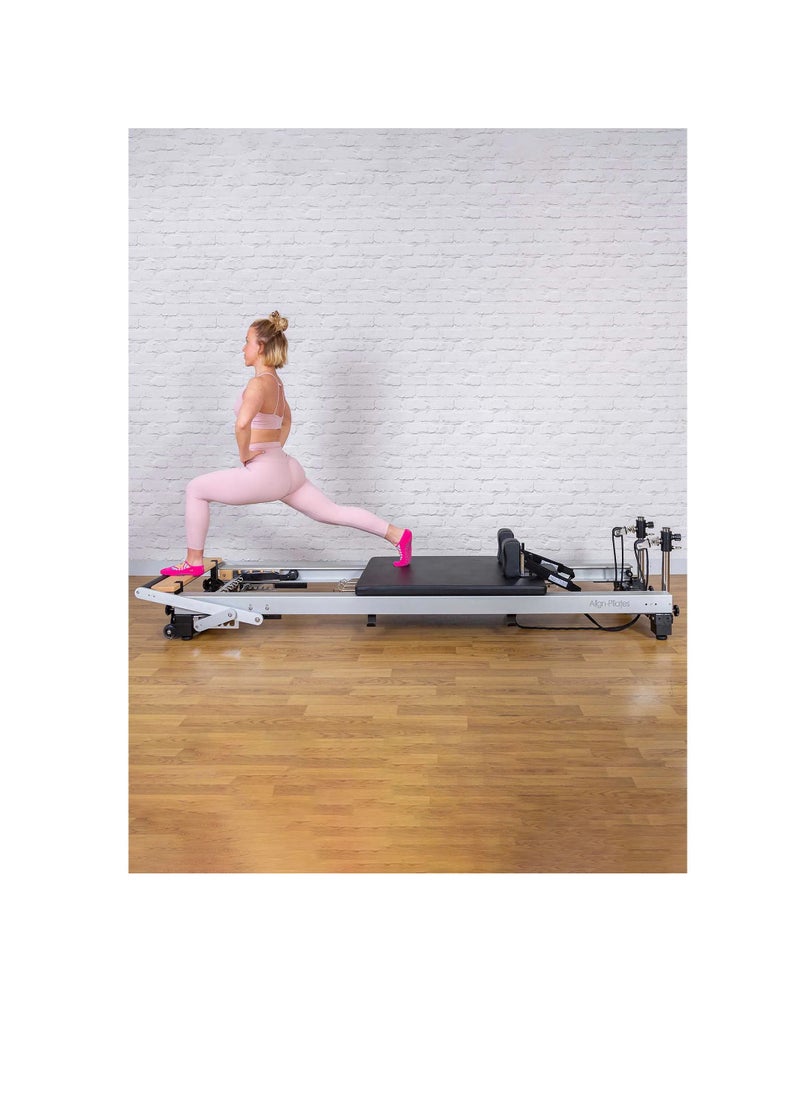 Align-Pilates C8-Pro Reformer – Premium Pilates Reformer with Adjustable Features for Studio & Home Use