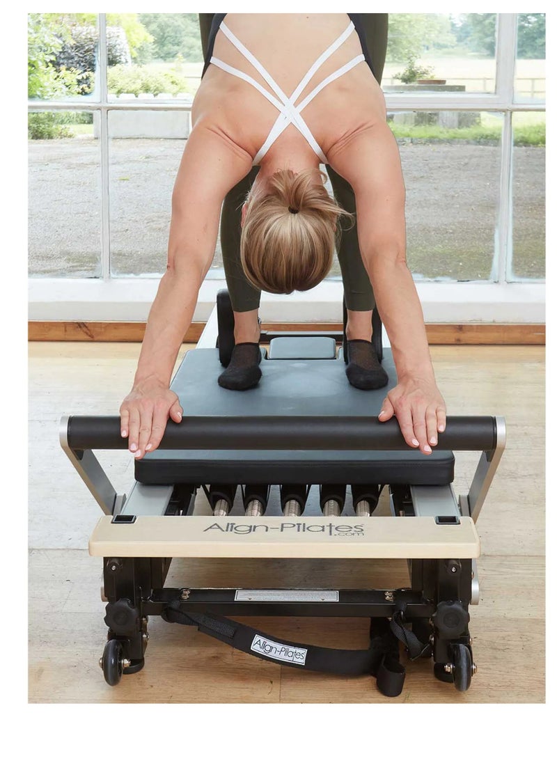 Align-Pilates C8-Pro Reformer – Premium Pilates Reformer with Adjustable Features for Studio & Home Use