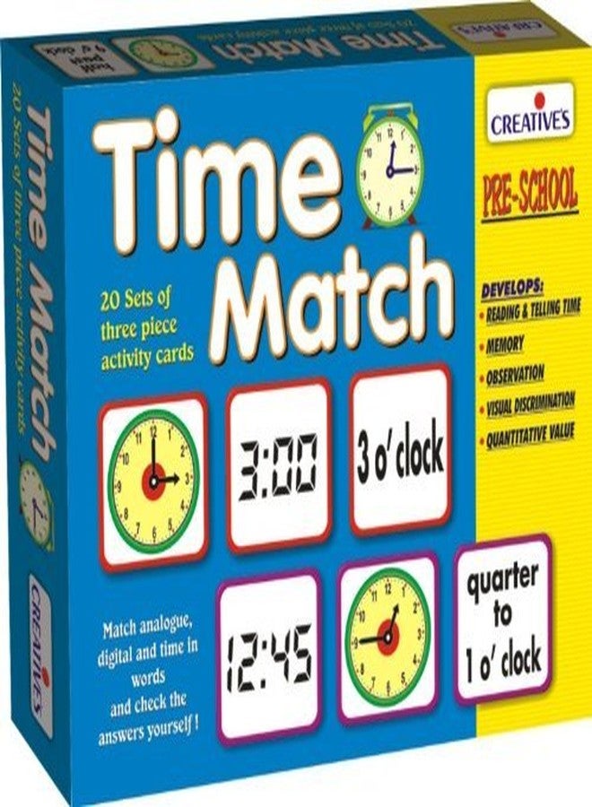 Creative Educational Aids P. Ltd. - CRE1062 Time Match Card Game (Multi-Color) CRE0630 Our Helpers Puzzle (Multi-Color, 48 Pieces) - Image 2