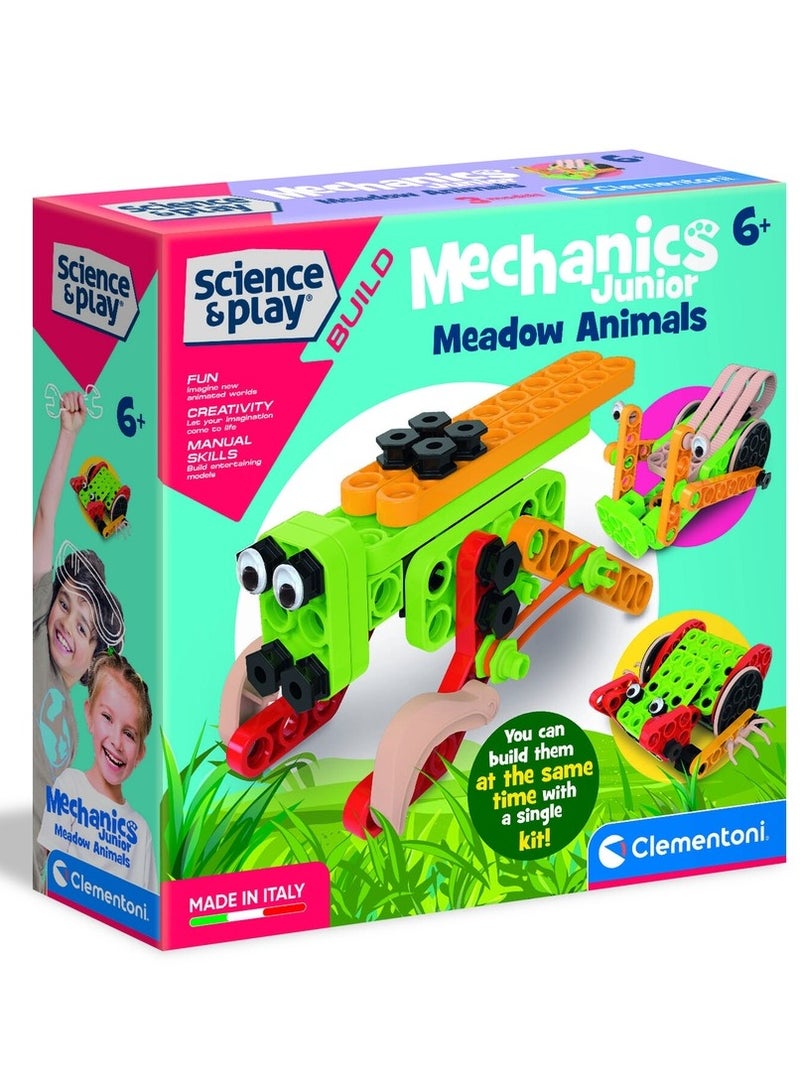 Clementoni - Science & Play Mechanics Junior Meadow Animals - 75058 - Image 1