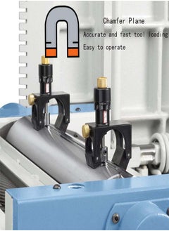 Generic 2 PCS Adjustable Magnetic Planer Jointer Knife blade Vernier Setter Jig Gauge  - Image 2