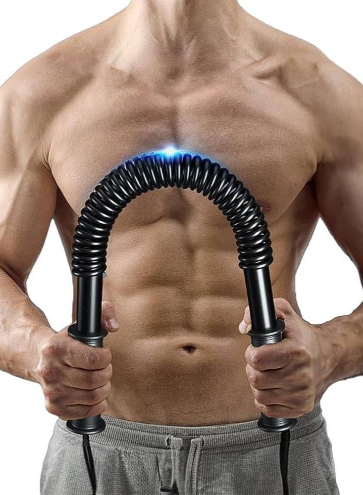 عشواز بار تمرين الجزء العلوي من الجسم لتدريبات وتمارين القوة - لتقوية وتشكيل صدرك وذراعيك وكتفيك باستخدام معدات متعددة الوظائف - خد لياقتك في البيت أو الجيم - Image 2