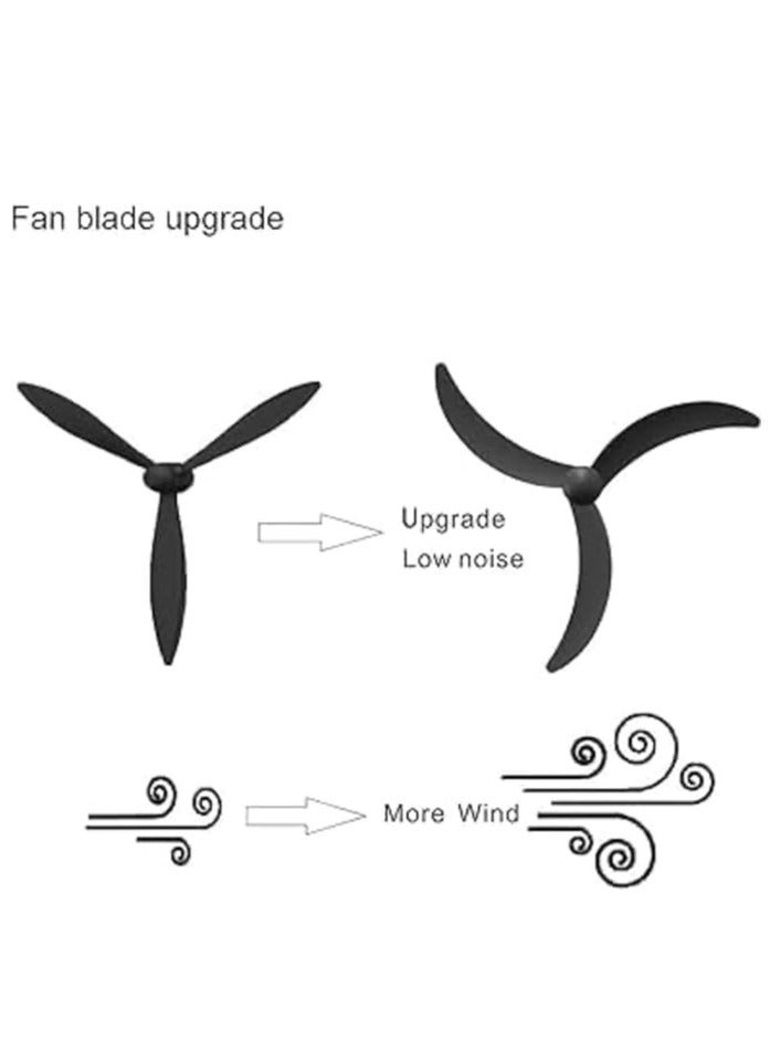 مروحة رذاذ خارجية كبيرة خزان مياه 40 لتر مروحة تبريد 3 سرعات - Image 5