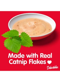 Hartz Hartz Delectables Squeeze Up Creamy Squeezable Puree, Lickable Wet Cat Treats, Grain Free, No Added Fillers, No by-Products, No Added Preservatives, 0.5 Ounces Tube Tuna with Catnip, 32 Tubes Total  - Image 4