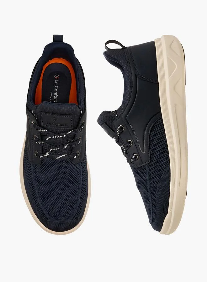 لو كونفورت Men Lace-Up Ankle Sneakers