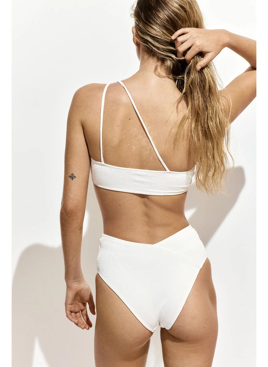 H&M Padded One-Shoulder Bikini Top