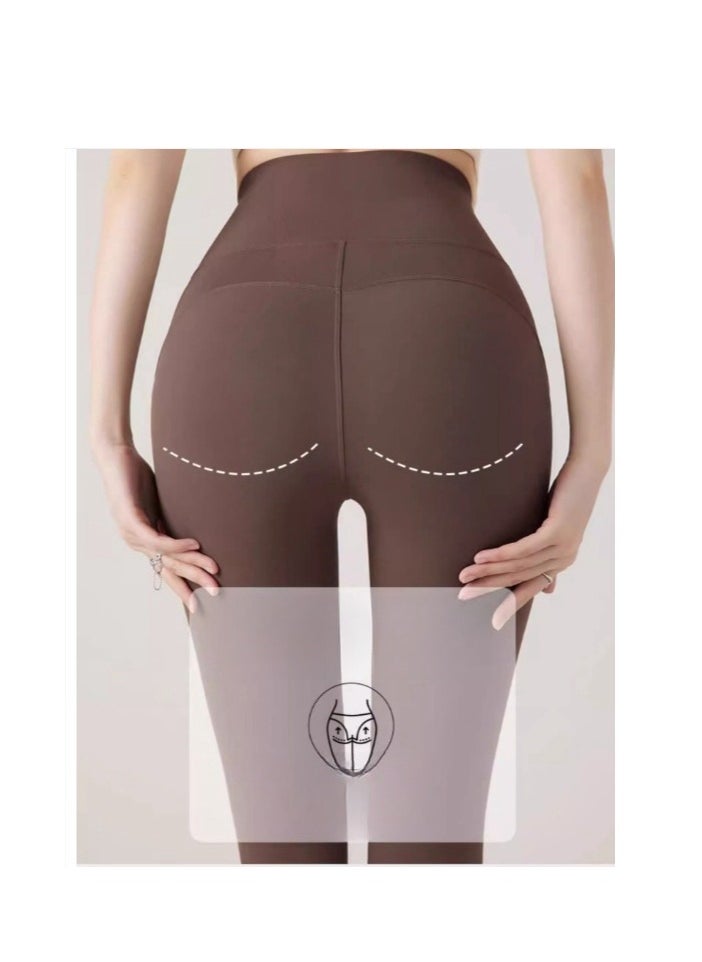 MIIOW - Micro Horn Shark Pants for Women's Summer Outwear: Tight Waist, Lifting Hips, High Waist, Slimming Yoga Barbie Horseshoe Pants - Image 1