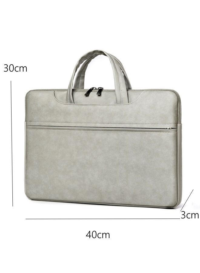 DUNISO 15.6 Inch Laptop Bag Lightweight Computer Bag Travel Business Briefcase Water Resistance Shoulder Messenger Bag Crossbody Bag for Men and Women Work Office - Image 2