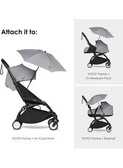 Yoyo Stroller Sunshade Upf 50+ Protection Baby Stroller Parasol Compatible With The 0+ Newborn Pack, Bassinet, Car Seat And 6+ Colour Pack - pzsku/Z095AE01D83984B77FC49Z/45/_/1740377882/2663d3eb-9d59-43a3-a7d1-f9cacd85fcdf