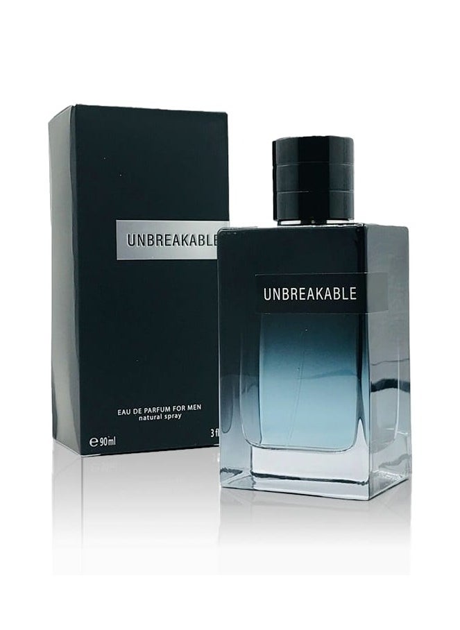 Geparlys - Unbreakable Eau de Parfum 90ml for Men - Image 1