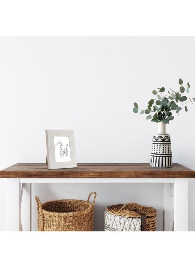 هابي هوم 4 قطعه إطار صور 9×13 سم – لتعليق الصور على الحائط أو الطاولة، تصميم كلاسيكي متين يناسب المنزل والمكتب، يعرض صور مقاس 3.5×5 بوصة مع الحافة أو 9×13 سم بدونها - Image 3