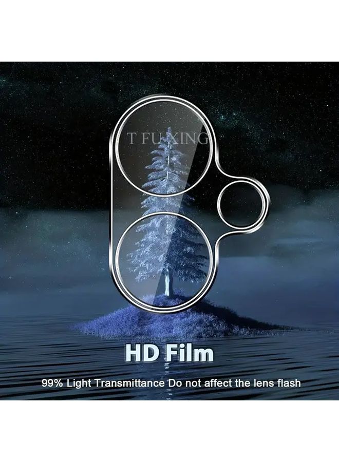 2 Sets 3D Full Transparent Tempered Glass Camera Lens Protector For Xiaomi Civi 3 - Image 5